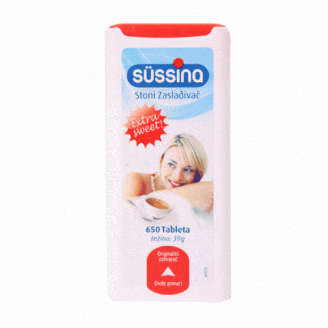 SUSSINA ZASLAĐIVAČ 650 TABLETA - Online Apoteka SUSSINA ZASLAĐIVAČ 650 TABLETA